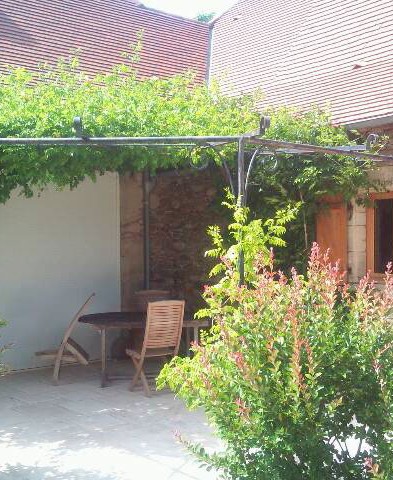 PERGOLA EN FER FORGÉ